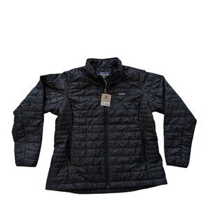 Patagonia Nano Puff Jacket Black Women's Size 2XL XXL New w/Tags NWT 84217